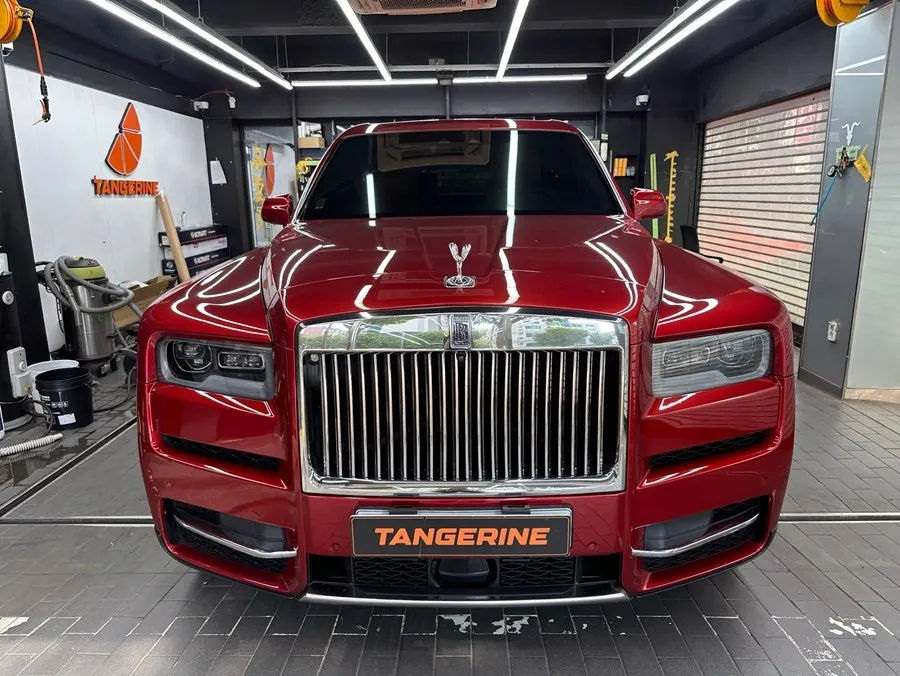 Rolls-Royce Cullinan Vinyl Wrap Installation Review — Cost Before