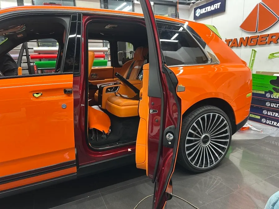 Rolls-Royce Cullinan Vinyl Wrap Installation Review — Cost photo 10
