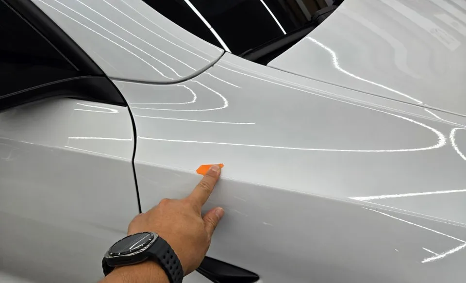 Tesla Model Y PPF施工事例｜費用目安と仕上がり 施工写真 1-3