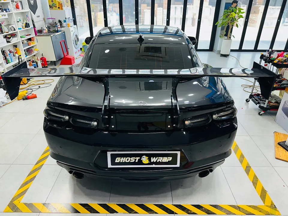 Chevrolet CamaroのPPF施工事例|費用目安・仕上がり 施工写真 1-2