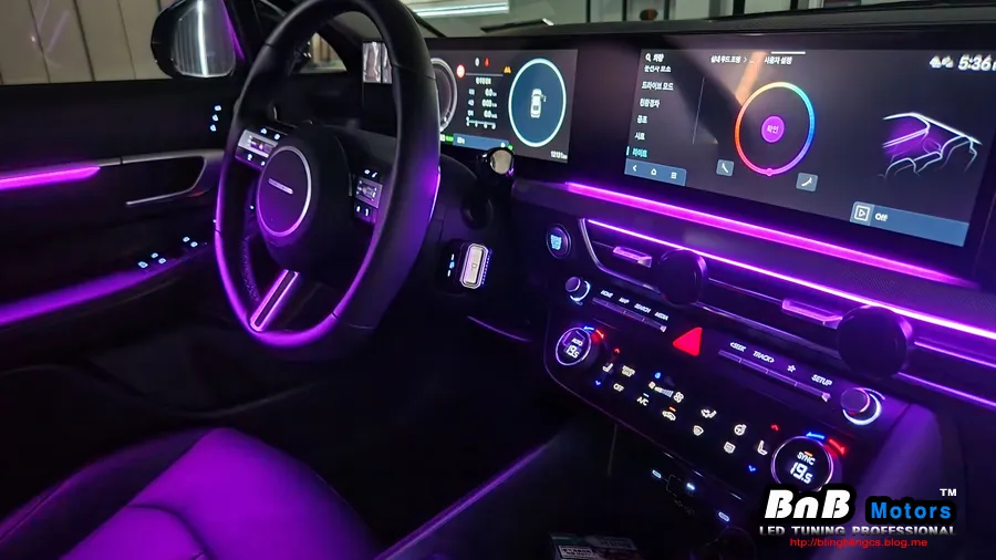 Hyundai Sonata DN8 ambient lighting - Hyundai Sonata Ambient Lighting Upgrade Review photo 3
