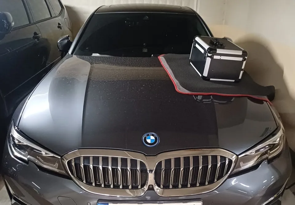 BMW 5 Series ceramic coating installation result