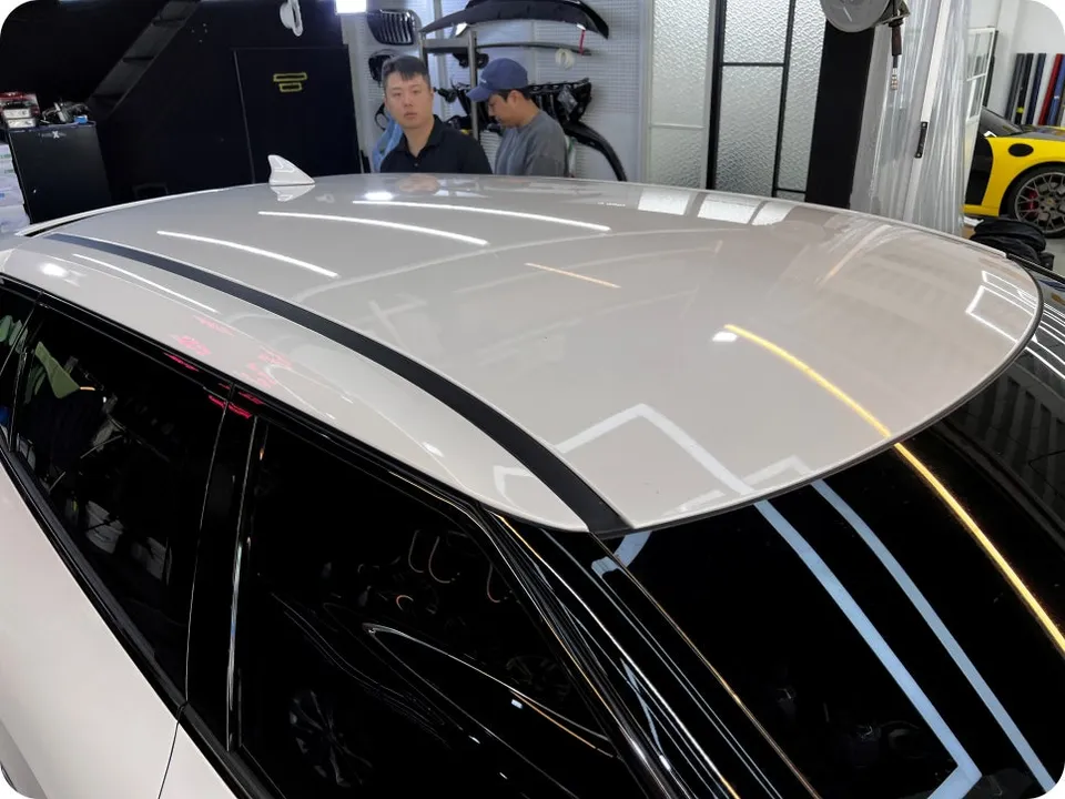 Kia EV6のPPF施工事例 施工写真 4