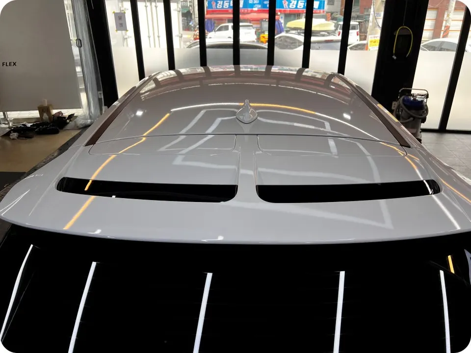 Kia EV6のPPF施工事例 施工写真 6