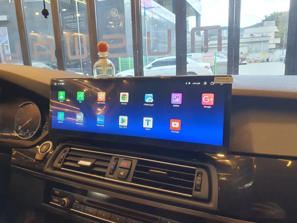 BMW 5 Series F10 android head unit - BMW 5 Series F10 Android Head Unit Review - Big Screen Upgrade photo 3