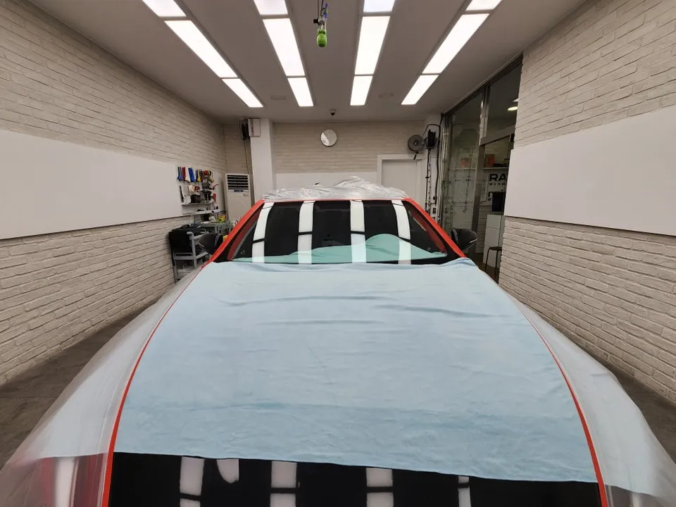 Kia K7のPPF施工事例｜費用目安と仕上がり 施工写真 1-2