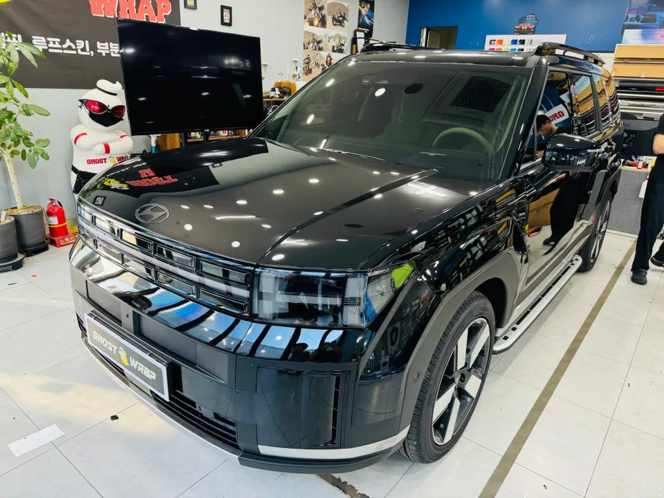 Hyundai Santa Fe vinyl wrap - Hyundai Santa Fe Vinyl Wrap Cost & Review photo 3