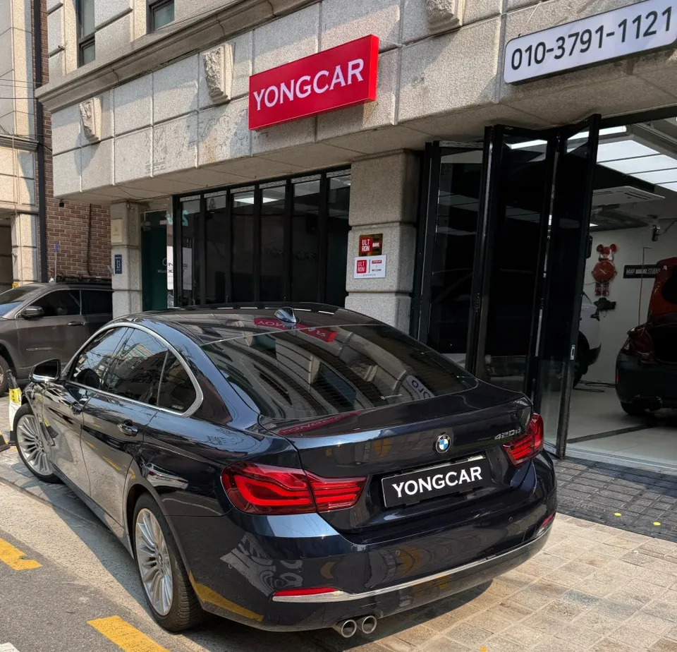 BMW 4 Series F32 PPF施工事例|韓国での実例紹介 施工写真 3-1