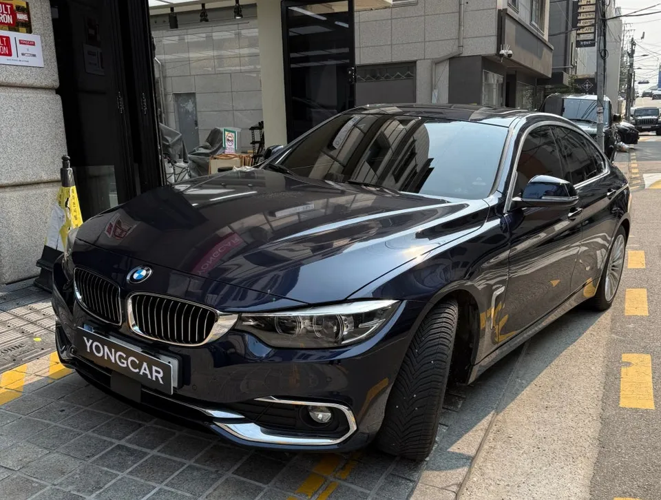 BMW 4 Series F32 PPF施工事例|韓国での実例紹介 施工写真 3-2
