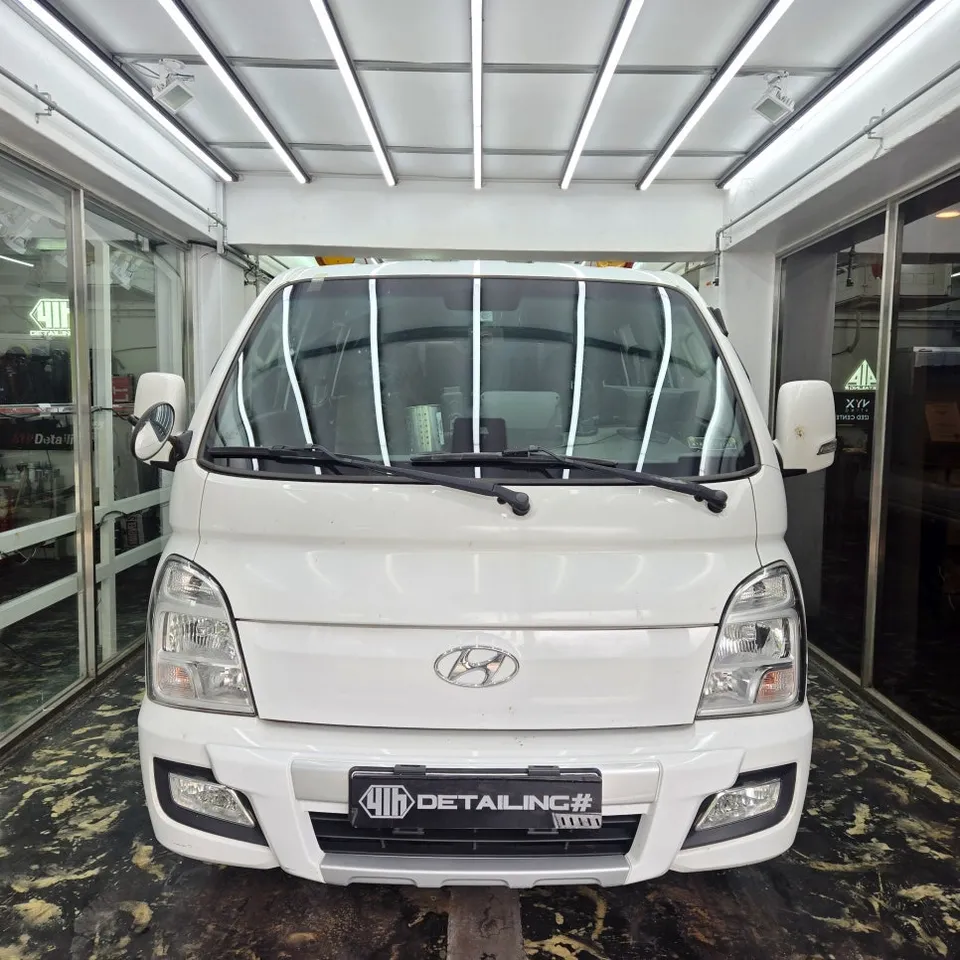 Hyundai Porter paint correction installation result