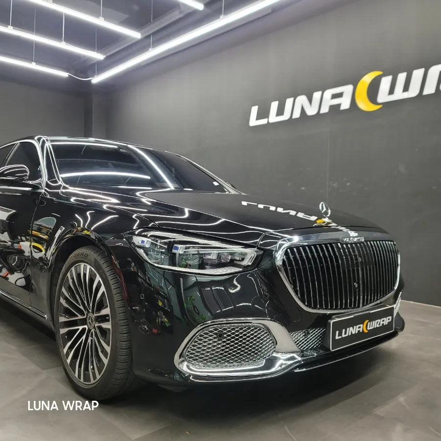 メルセデス・ベンツ Sクラス W223 施工事例｜デュオトーンラッピング 写真