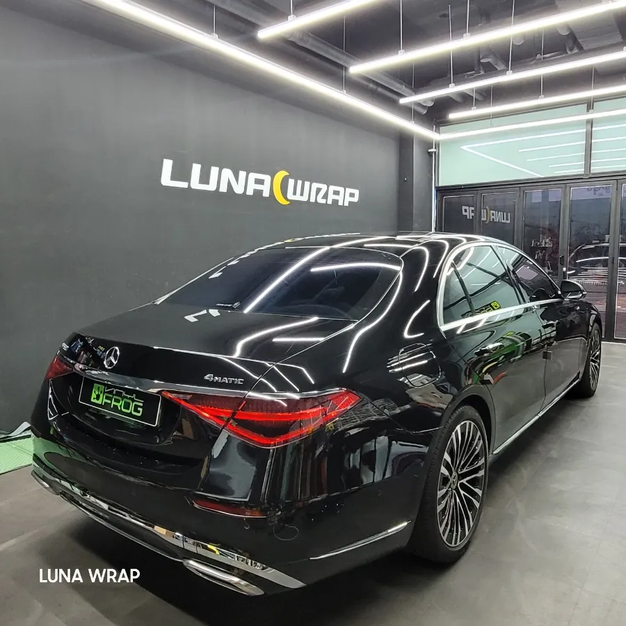 メルセデス・ベンツ Sクラス W223 施工事例|デュオトーンラッピング 施工写真 2-1
