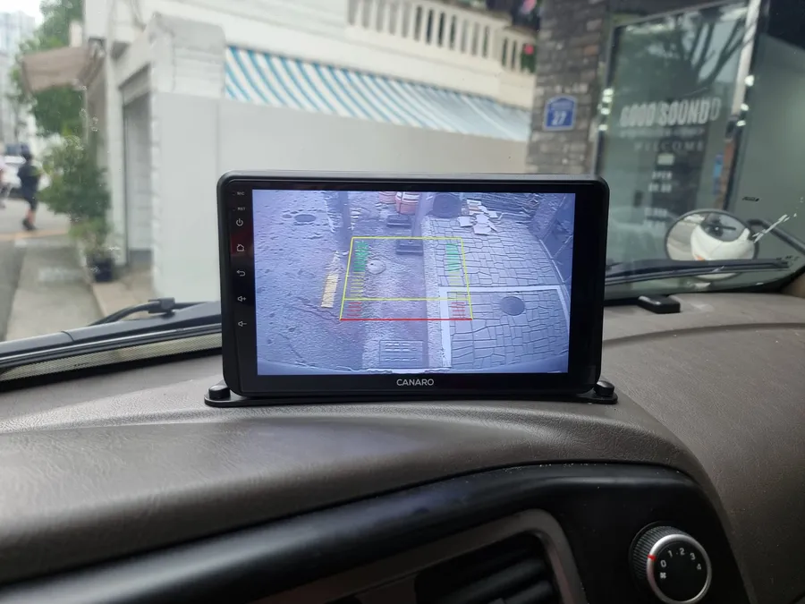 Hyundai Porter 2のAndroid Auto・CarPlay取付事例 施工写真 4-2