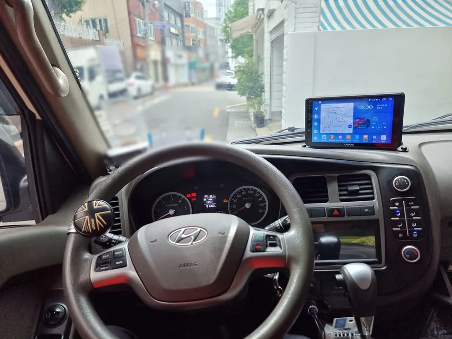 Hyundai Porter 2のAndroid Auto・CarPlay取付事例 施工写真 1-3