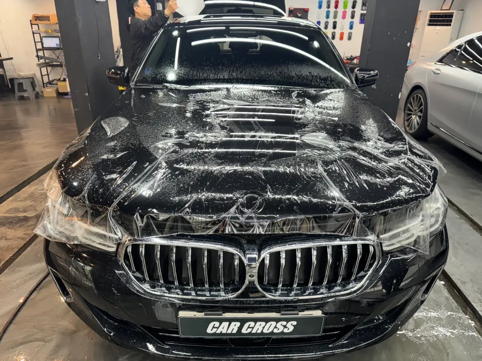 BMW 6 Series GTのPPF施工事例|韓国での実例 施工写真 3-1