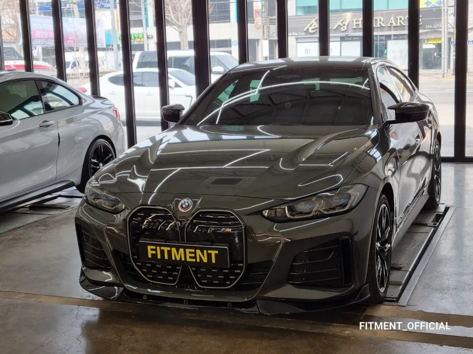 BMW i4 body kit - BMW i4 Body Kit Installation Review — Enhanced Sportiness photo 3