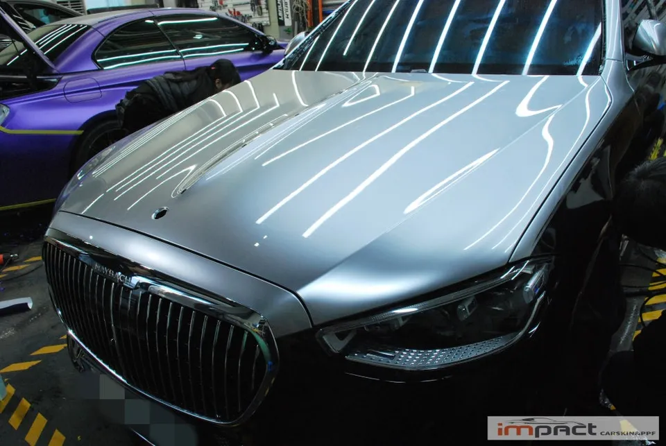 Mercedes-Benz Maybach S580のPPF施工事例|費用目安・仕上がり 施工写真 1-2