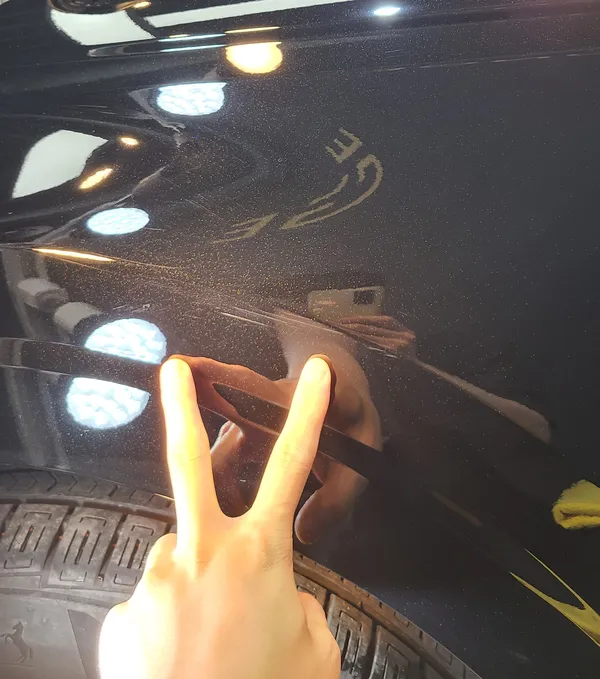 Kia Carnival ceramic coating installation result