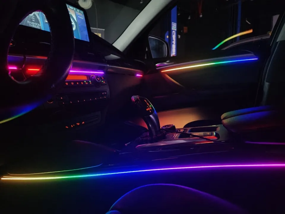 BMW X6 ambient lighting - BMW X6 Ambient Lighting Retrofit Review — Cost & Results photo 3