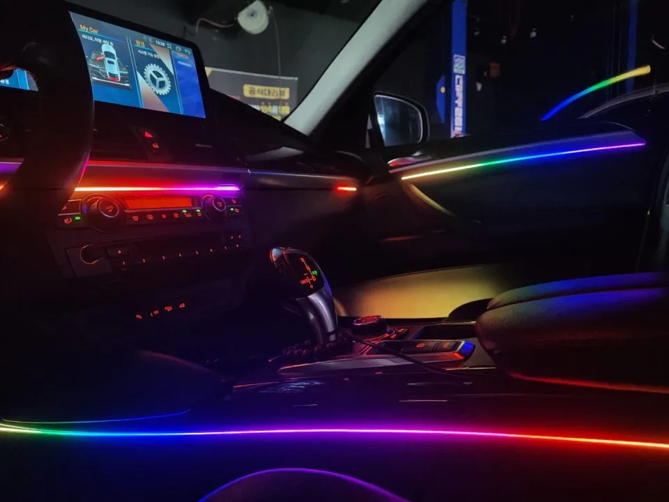 BMW X6 ambient lighting - BMW X6 Ambient Lighting Retrofit Review — Cost & Results photo 4