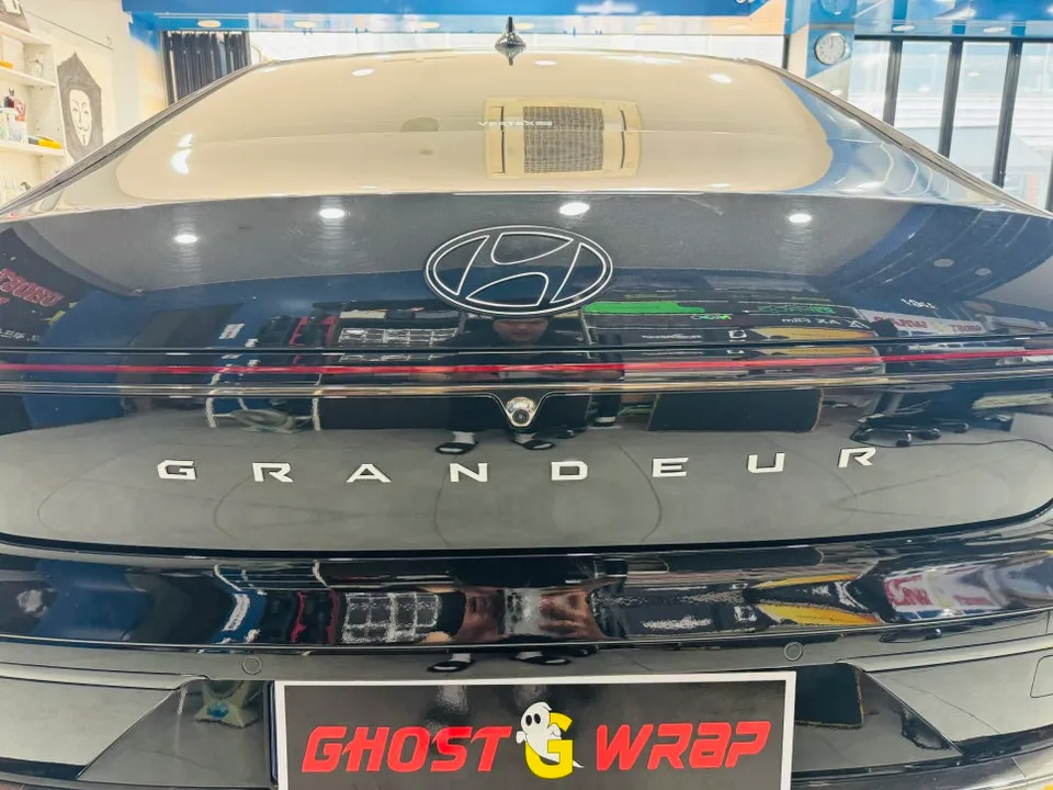 Hyundai Grandeur GN7 vinyl wrap - Hyundai Grandeur GN7 Vinyl Wrap Review - Enhanced Style photo 5