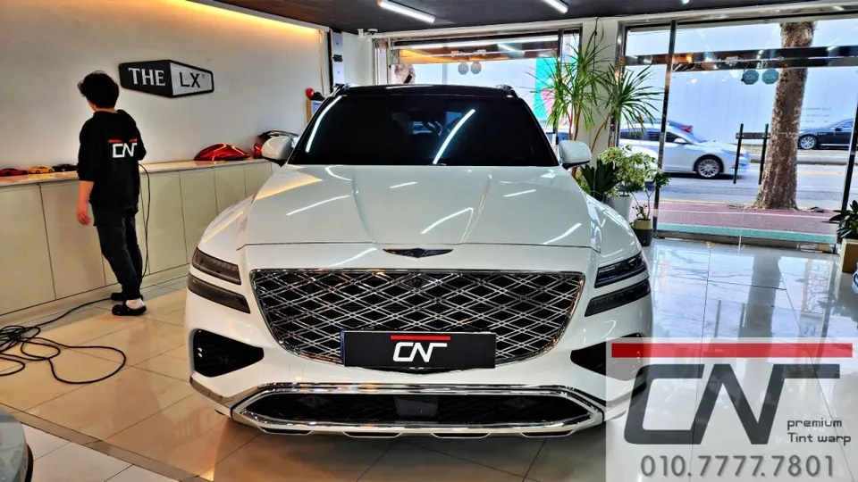 Genesis GV80のカーフィルム施工事例｜費用目安・仕上がり 施工写真 2-3