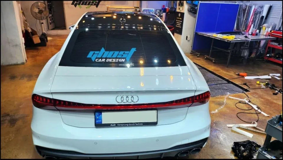 Audi A7のカーラッピング事例|費用目安・仕上がり 施工写真 2-2