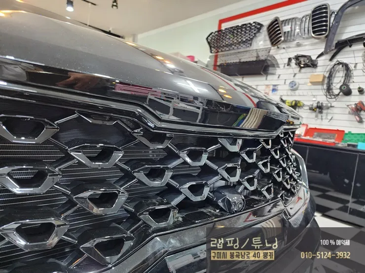 Kia Sorento MQ4のカーラッピング事例｜費用目安・仕上がり 施工写真 3-2