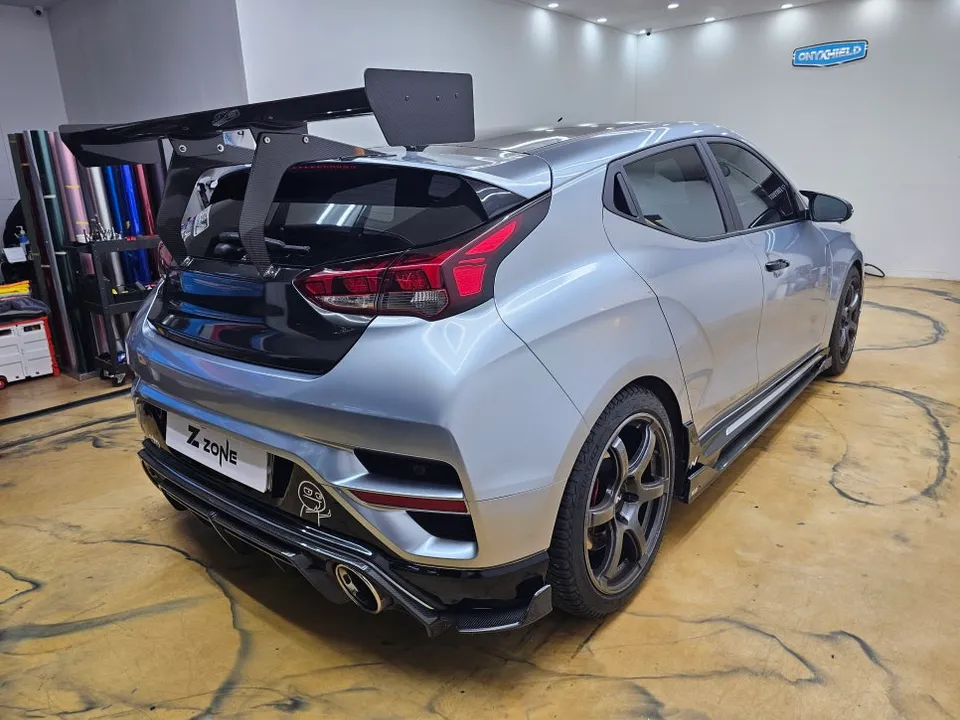 Hyundai Veloster N PPF施工事例｜費用目安・仕上がり 施工写真 3-1