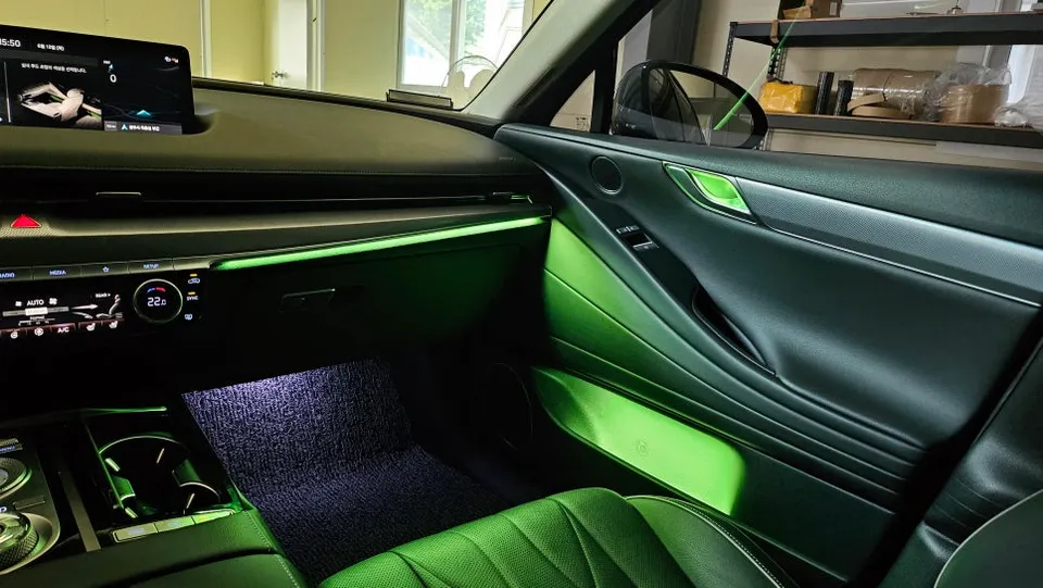 Genesis G80 RG3 Ambient Lighting Upgrade Review