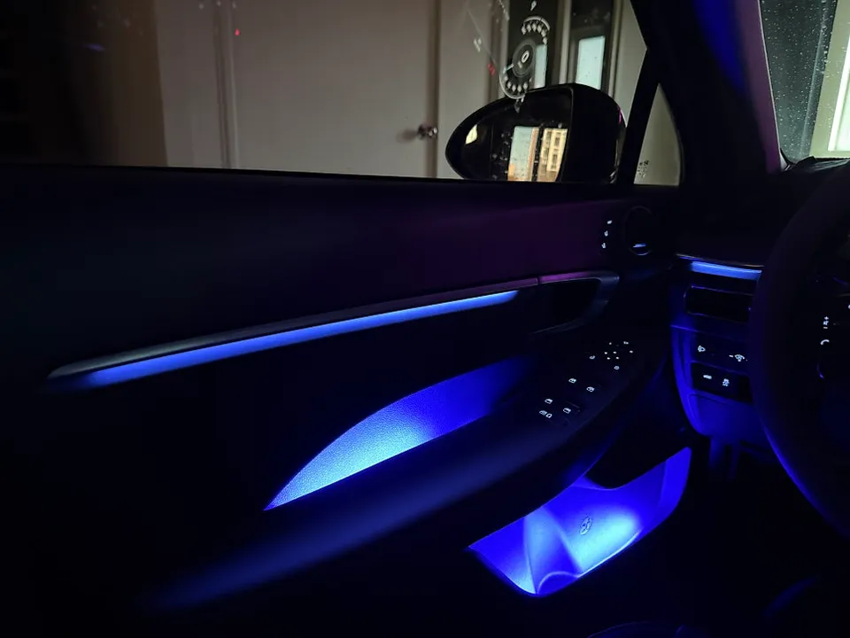 Hyundai Sonata DN8 ambient lighting - Hyundai Sonata DN8 Ambient Lighting Review: Cost & Results photo 4