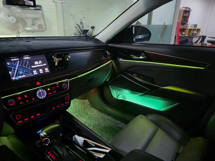 Kia K7 ambient lighting - Kia K7 Ambient Lighting Review — Cost & Results photo 6