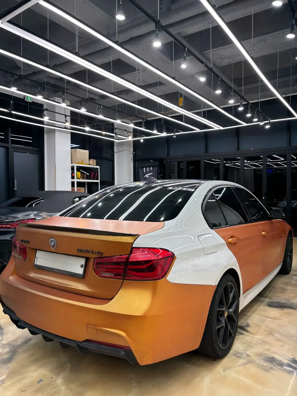 BMW M3のPPF施工事例 施工写真 2