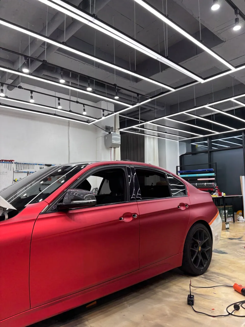 BMW M3のPPF施工事例 施工写真 5
