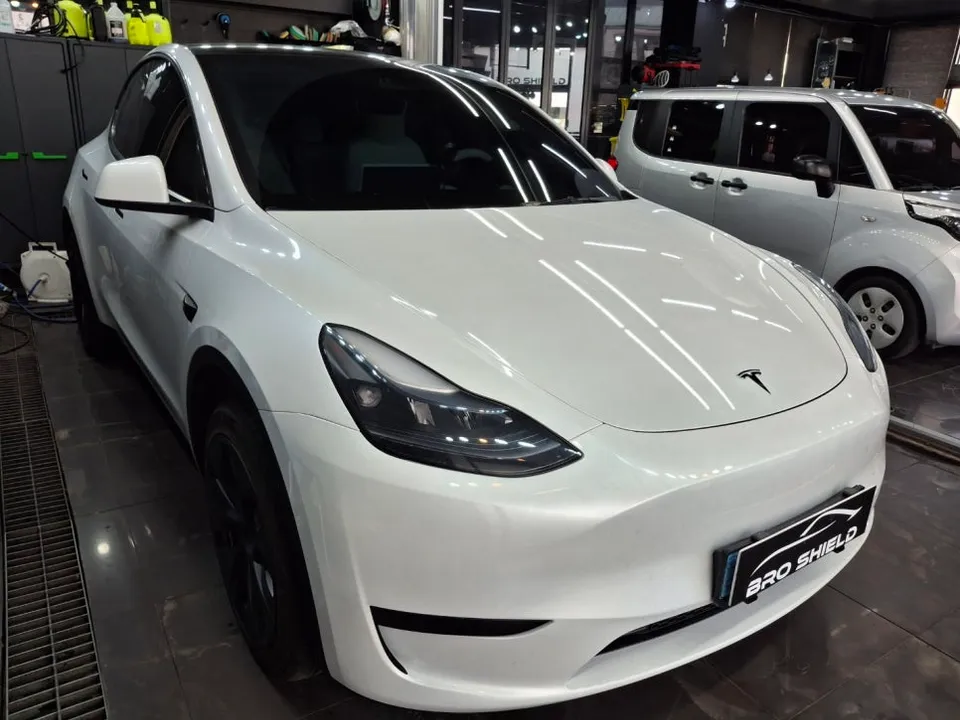 Tesla Model YのPPF施工事例|費用目安と仕上がり 施工写真 3-2