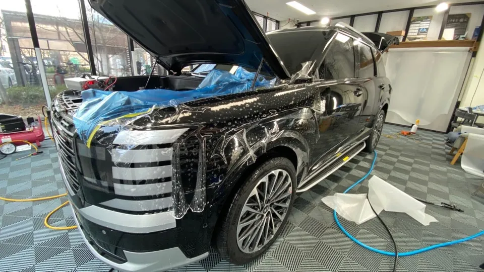 Hyundai Palisade PPF施工事例|韓国での実例紹介 施工写真 3-1