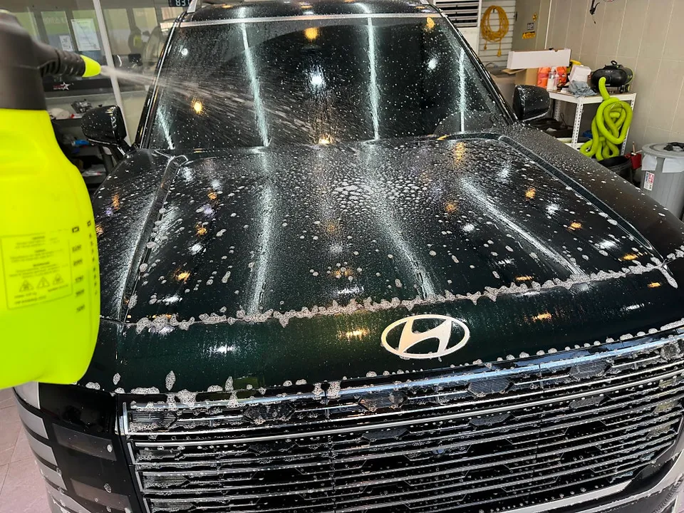 Hyundai Palisade PPF施工事例|費用目安と仕上がり 施工写真 2-3