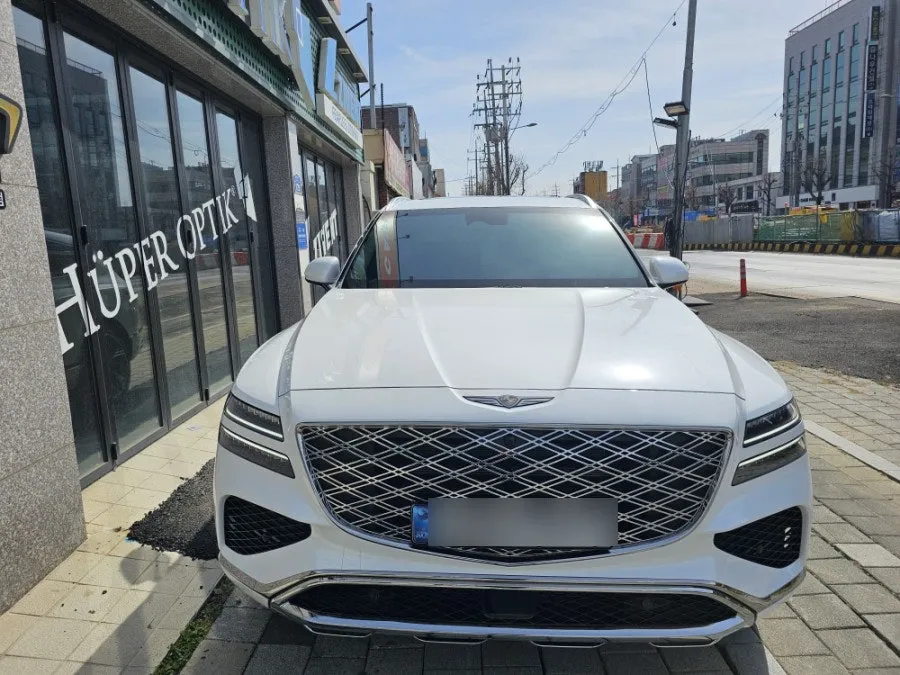 Genesis GV80 カーフィルム施工事例|費用目安と仕上がり 施工写真 1-3