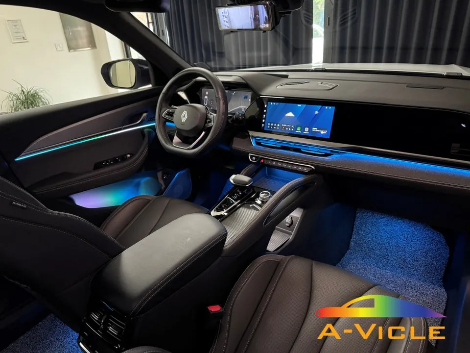 Renault Korea Koleos ambient lighting installation result