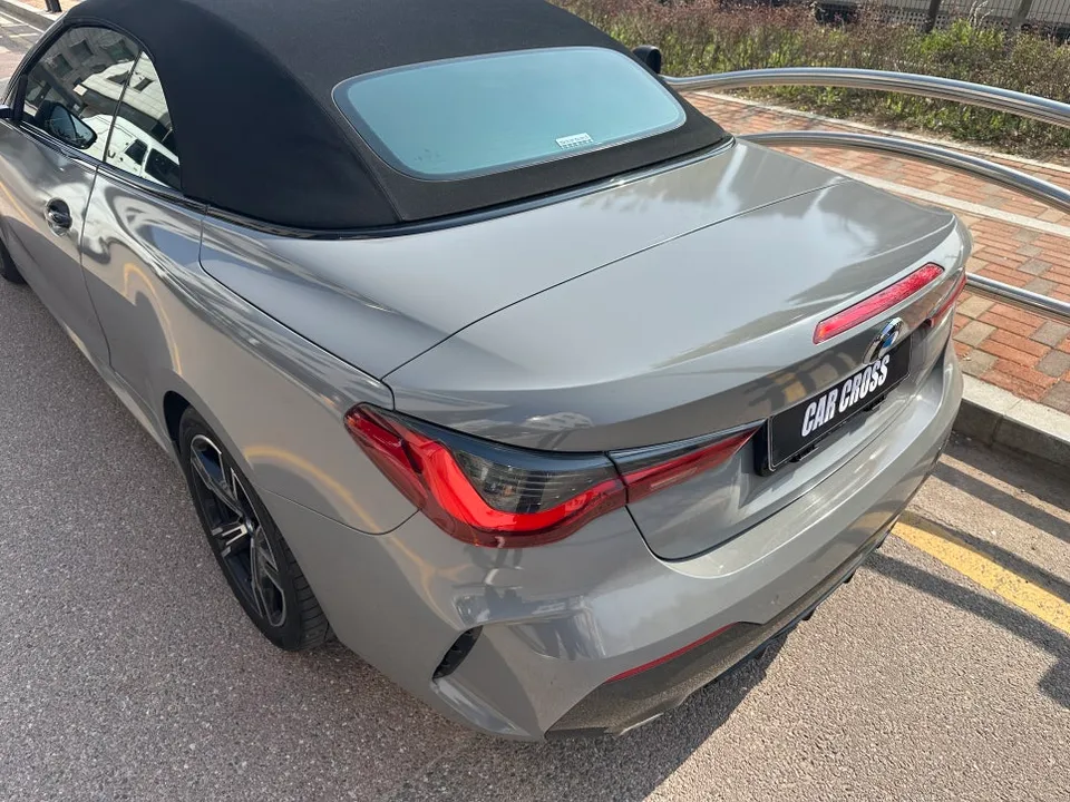 BMW 4 Series Convertibleのカーラッピング事例|費用目安・仕上がり 施工写真 2-2