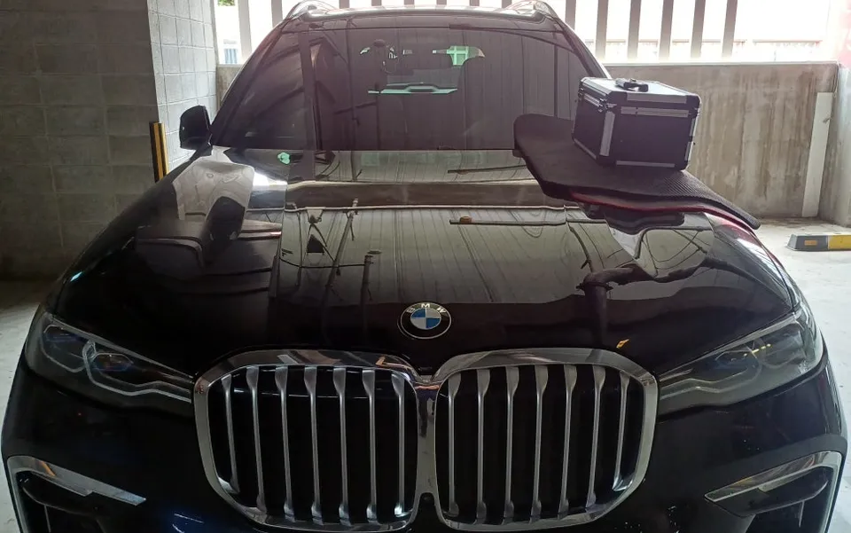 BMW 7 Series ceramic coating installation result