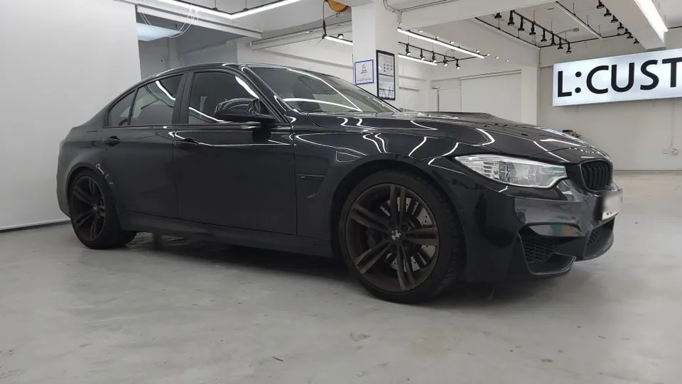 BMW M3 paint correction installation result