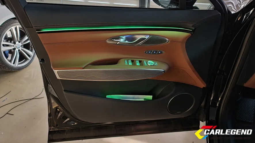 Genesis GV70 ambient lighting - Genesis GV70 Ambient Lighting Review: Cost & Results photo 4
