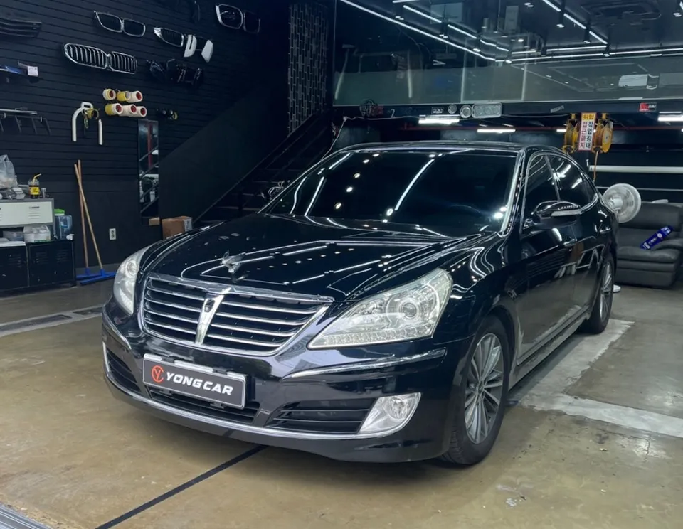 Hyundai Equus ambient lighting installation result