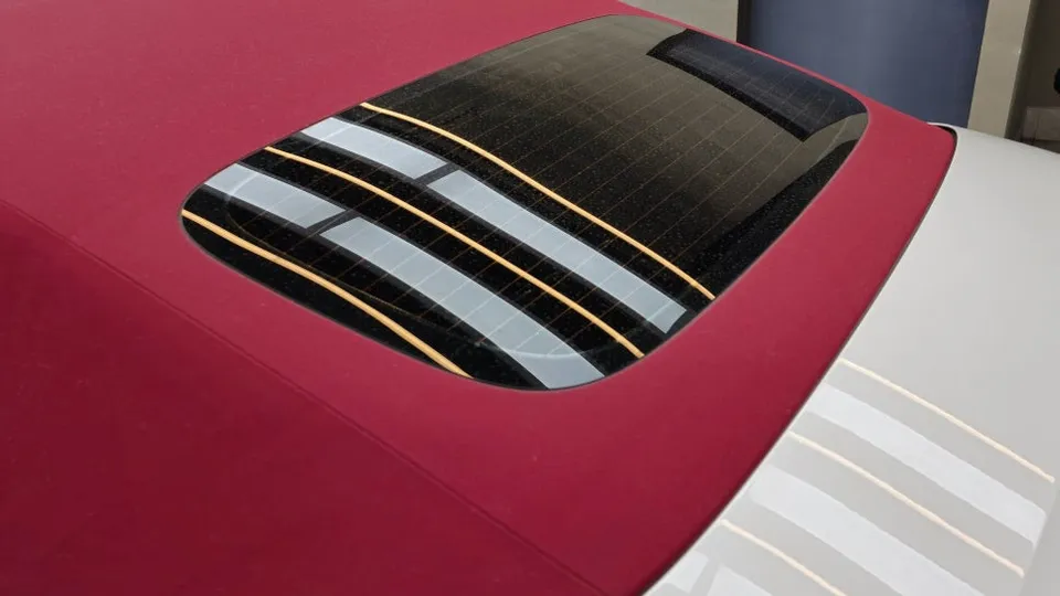 Porsche 911のガラスコーティング事例 施工写真 2