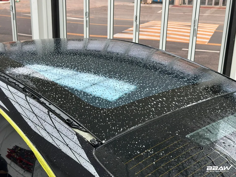 Porsche Taycan PPF施工事例|韓国での実例と費用目安 施工写真 3-3
