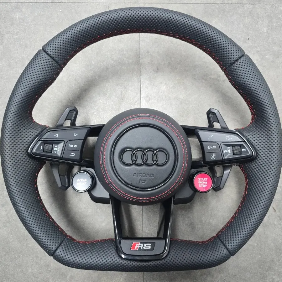 Audi A6 C7 steering wheel - Audi A6 C7 Steering Wheel Customization Review — Enhanced Interio photo 4