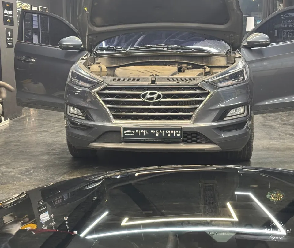 Hyundai Tucsonのカーフィルム施工事例|費用目安・仕上がり 施工写真 3-2