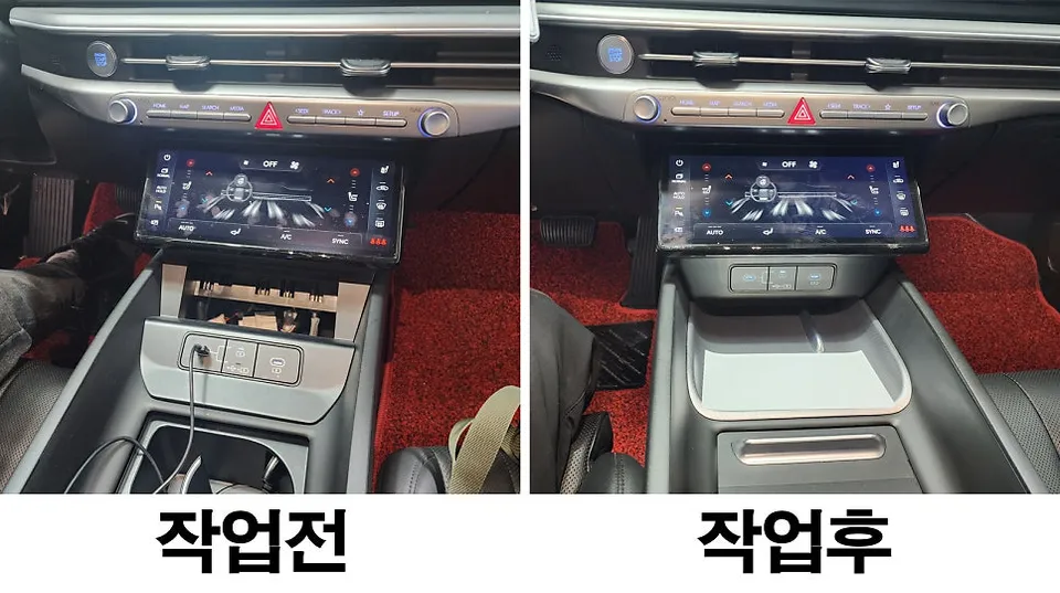 Hyundai Grandeur GN7 Taxi Conversion Review — Seamless Finish Before