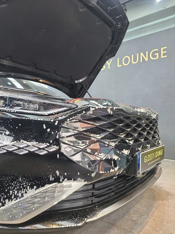 Kia K8 ceramic coating installation result
